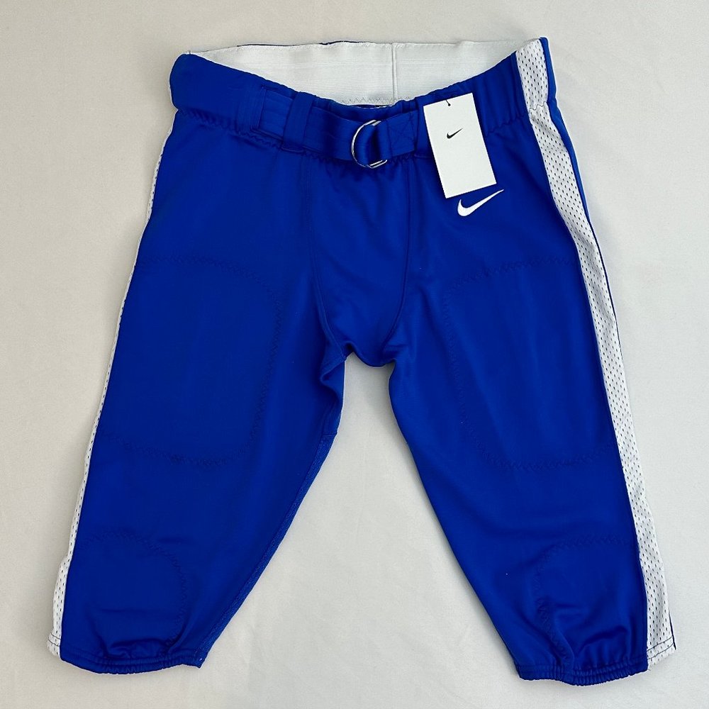 Nike Vapor Untouchable Football Pants Blue Mens Size Large AO4799-494